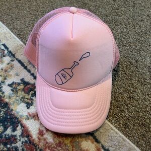 OTTO Pink Kids Mesh Trucker Hat with Bottle Graphic